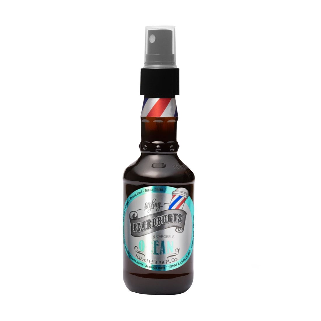 Чоловічий сольовий спрей для укладання волосся Beardburys Ocean Spray з матовим ефектом, 100 мл